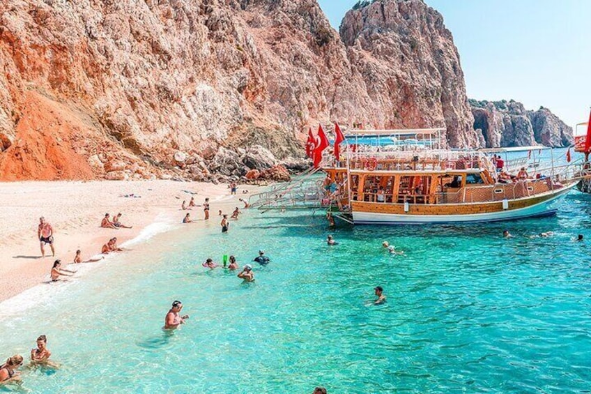 Adrasan Suluada Island Boat Tour From Antalya - Kemer -Belek