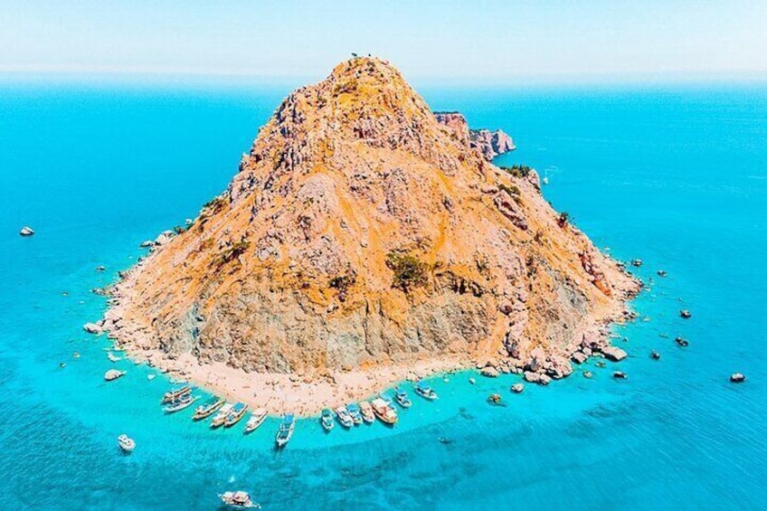 Adrasan Suluada Island Boat Tour From Antalya - Kemer -Belek