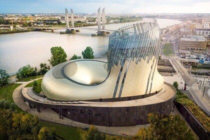 Billet d'entrée coupe-file pour le musée sur la culture du vin de Bordeaux,...