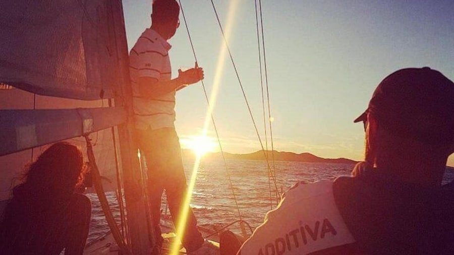 Experience Romantic Sunset Sailing on a modern 36ft