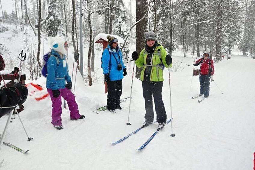 Cross Country Skiing around Strbske Pleso: High Tatras