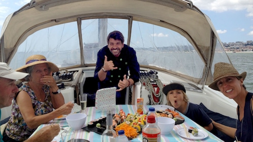 Sushi  & Sailing on the Tagus