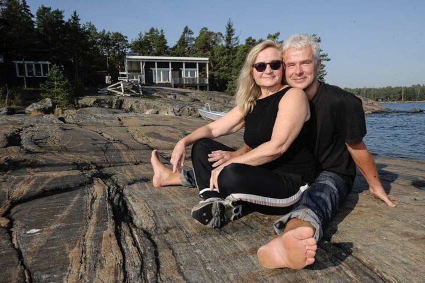 Meet the lovely island hosts Riitta and Magnus