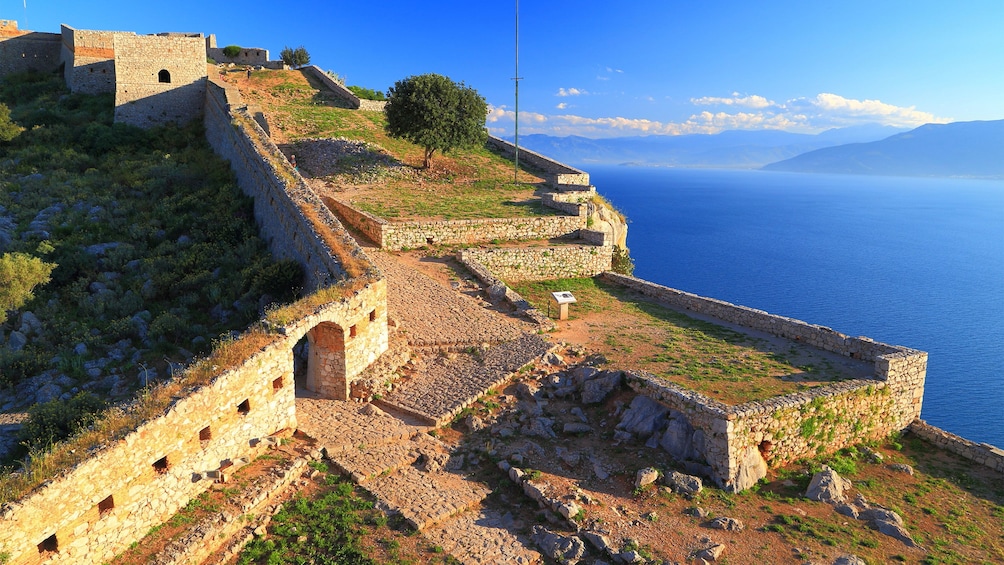 The fortress of Palamidi in Greece