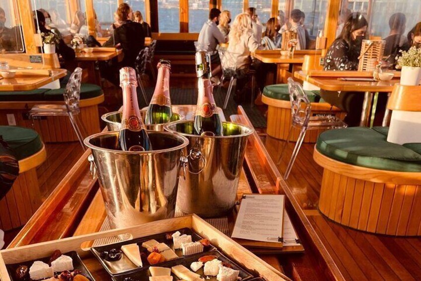 Champagne and Cheese Pairing Cruise