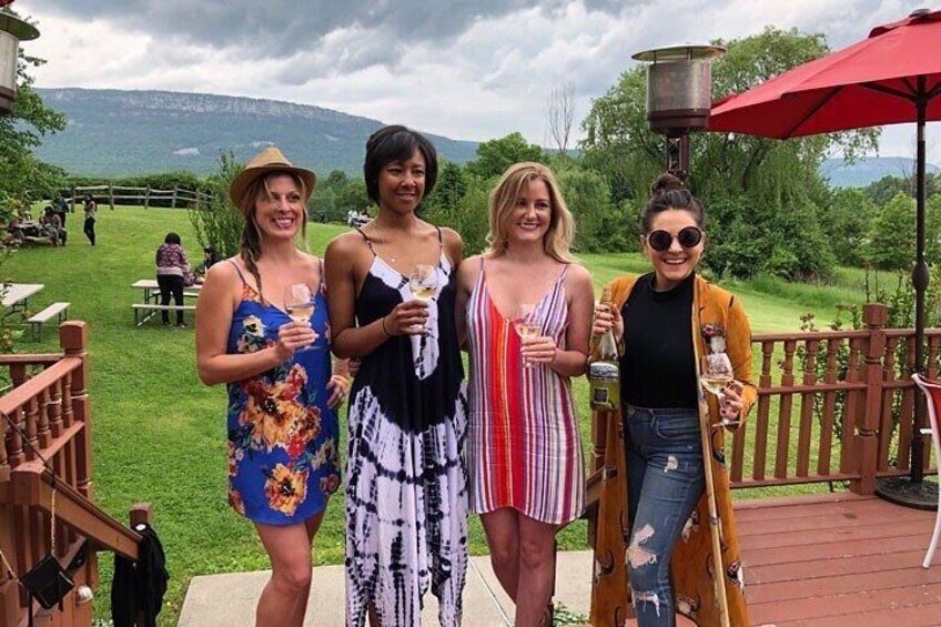 Hudson Valley Wine Country Tour w/ Wine & Food Tasting from NYC