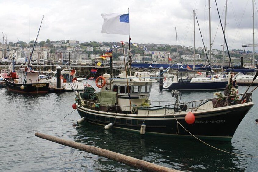 OLD FISHING BOAT
in the Port