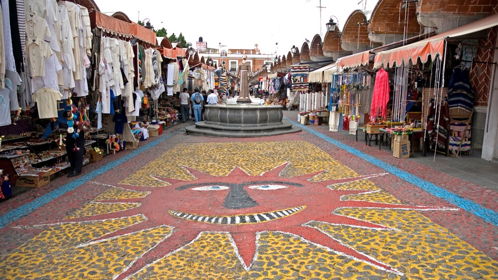 Street view in Puebla 