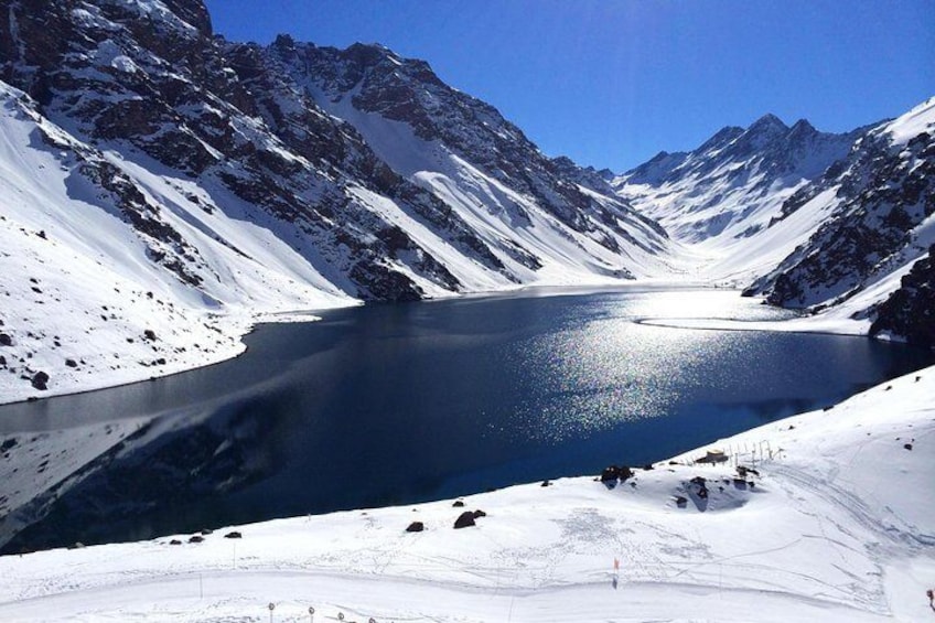 Full Day Tour Laguna del Inca Portillo from Santiago Small Groups