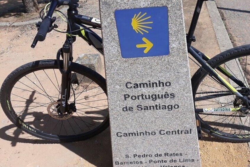 Póvoa de Varzim to Famalicão bike path with a stop at Rates\