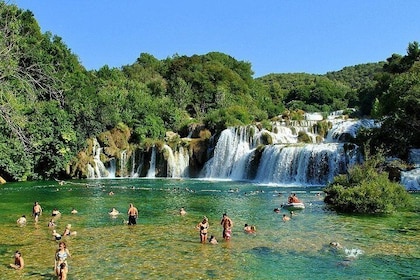 Smiley National Park Krka Waterfalls from Dubrovnik