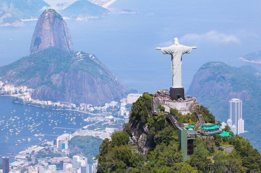 Rio's Full Day: Selarón Steps, Christ & Sugarloaf – Tickets & Lunch Included