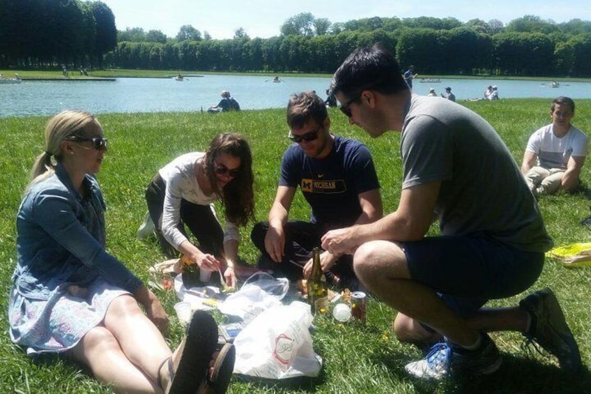 Picnicking by the Grand Canal
