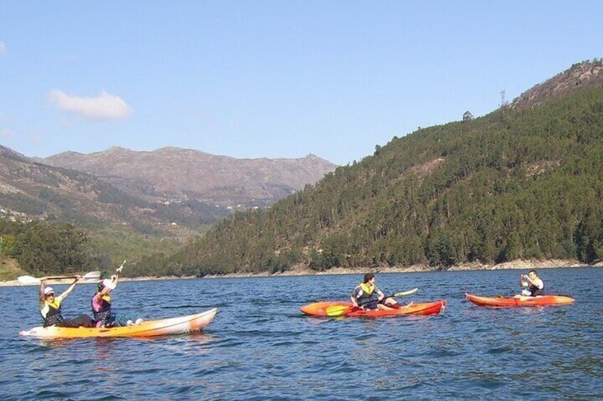 Kayaking at Caniçada Reservoir