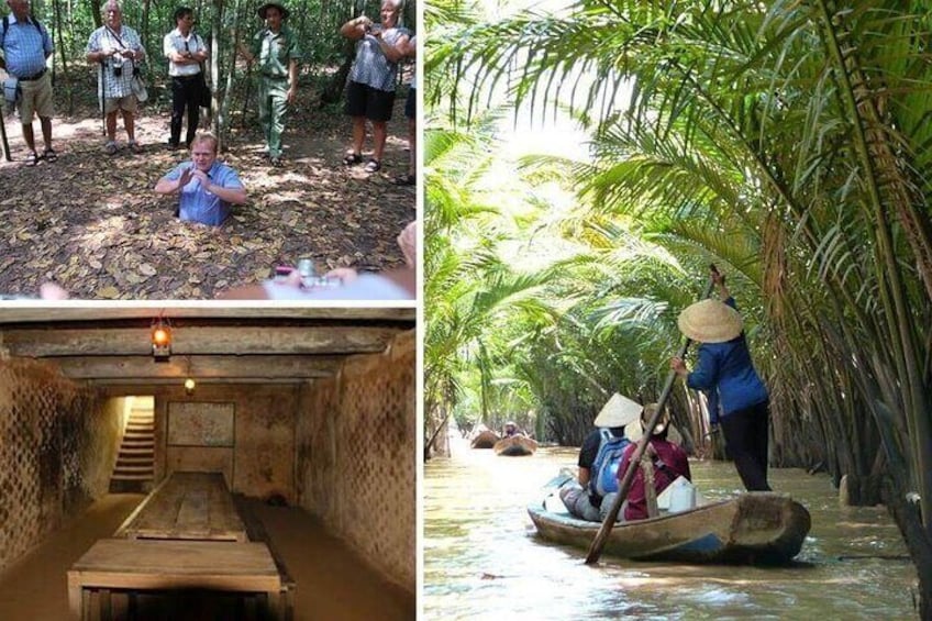 Cu Chi Tunnel & Mekong Delta 2 Days 1 from Ho Chi Minh City