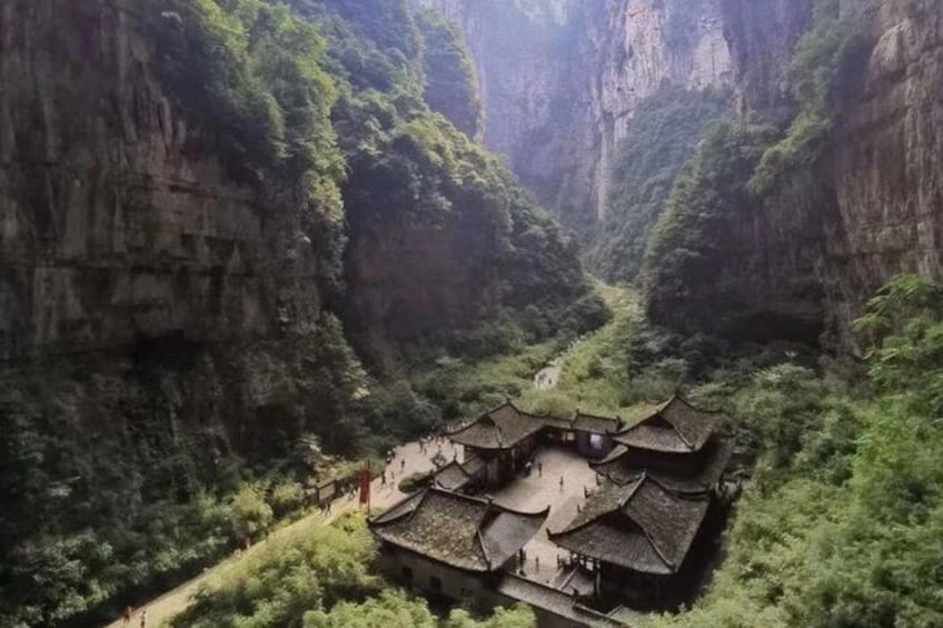 Chongqing Private Day Tour to Wulong Karst National Geology Park 