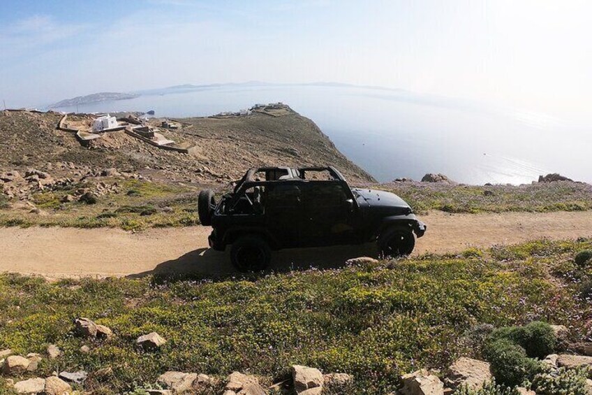 Full Day Jeep Adventure through Mykonos