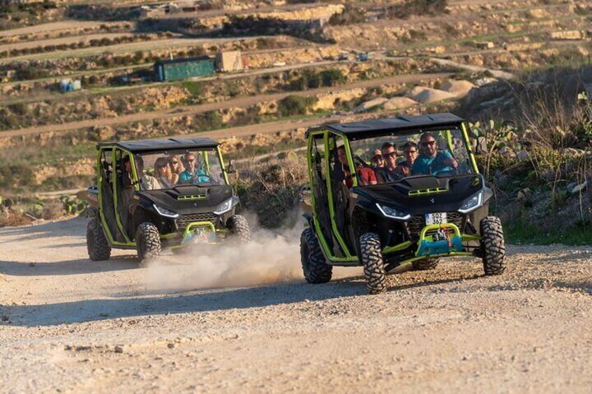 GOZO & Blue Lagoon Jeep Sunset Safari (Comino cave tour)