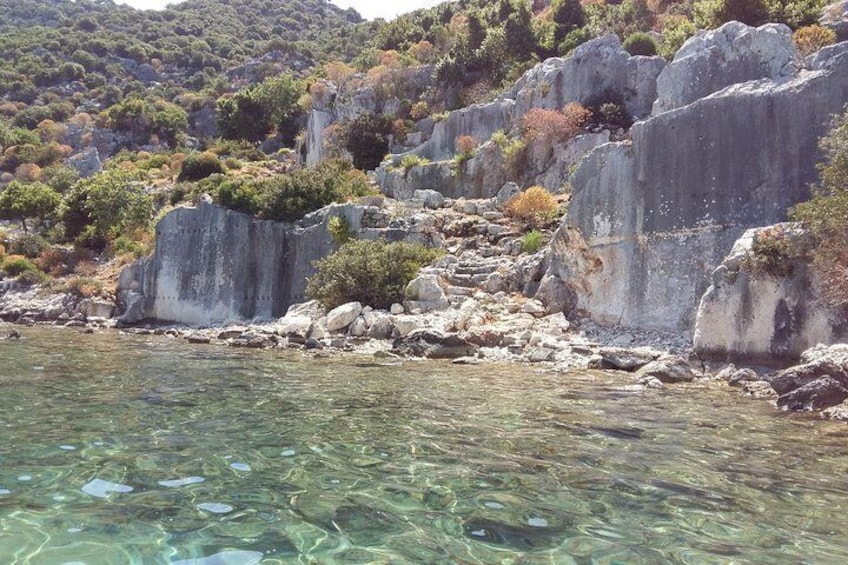 Sea kayaking Over The Sunkencity Of Kekova From Kas - Kalkan