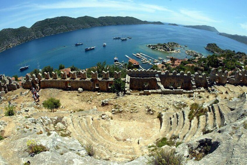 Sea kayaking Over The Sunkencity Of Kekova From Kas - Kalkan