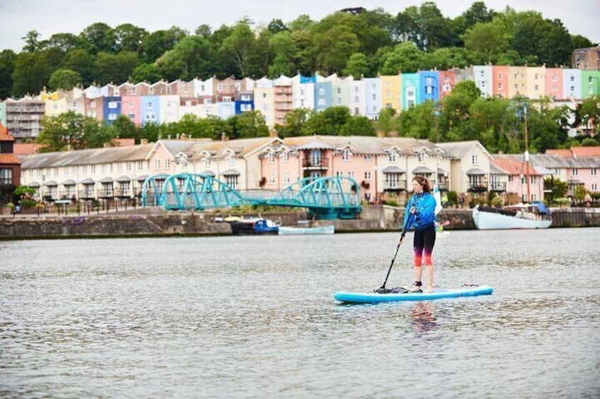 Our Underfall Yard base has one of Bristol's most iconic backdrops