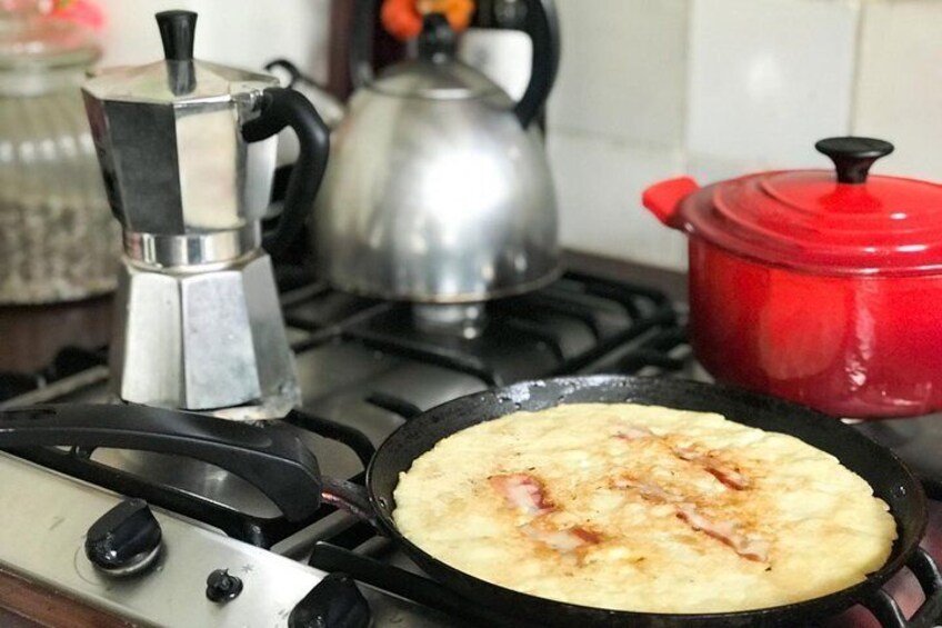 Private Dutch Pancake Class with a Local in her Home in the Heart of Amsterdam