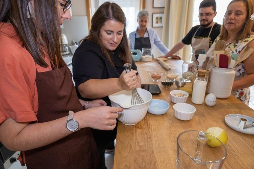 Traditional Portuguese sweets cooking class