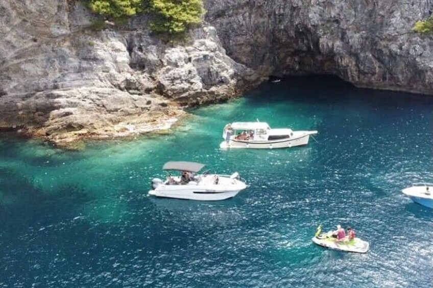 Caves, beaches and bays of Elaphiti Islands