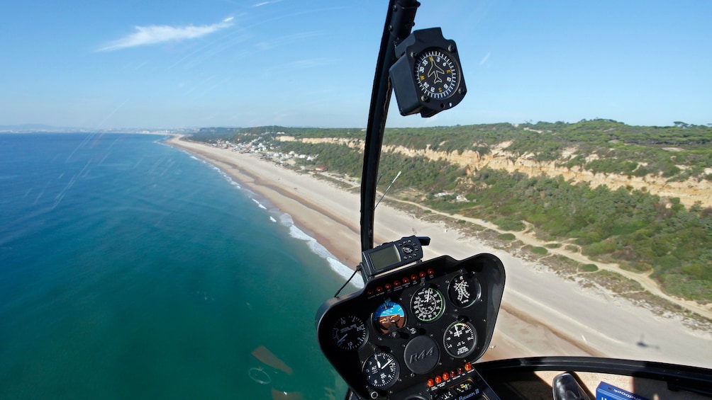 Discoveries Quarter by Helicopter