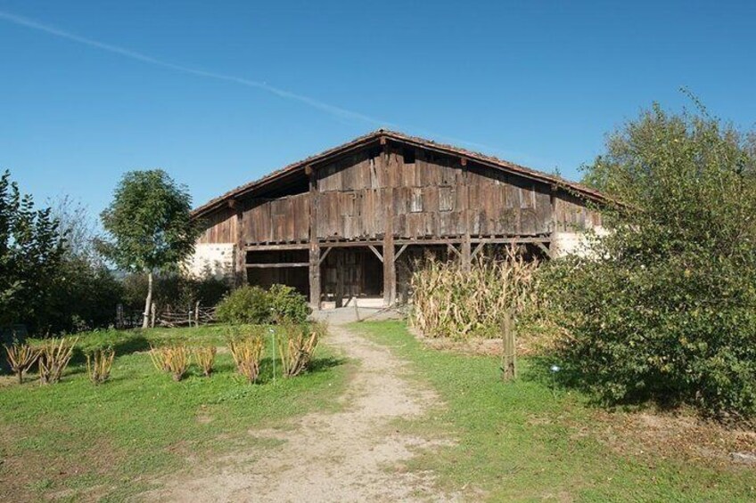 Traditional cider house and Basque farm house 