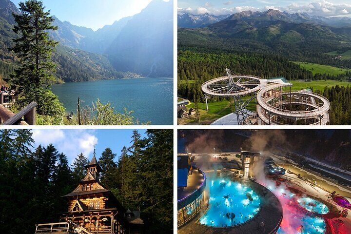 Morskie Oko Lake, Skywalk, Zakopane and Thermal Pools
