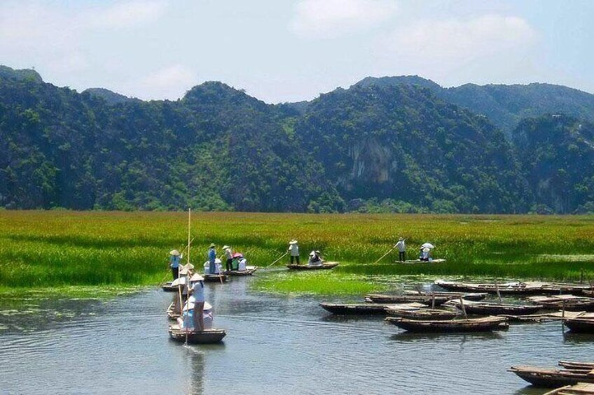 Ninh Binh Exploring 2 Days 1 Night-Overnight at Bungalow From Hanoi