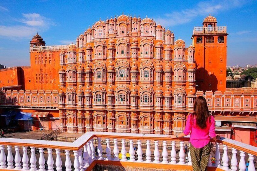 Hawa Mahal (Palace of Winds) in Jaipur