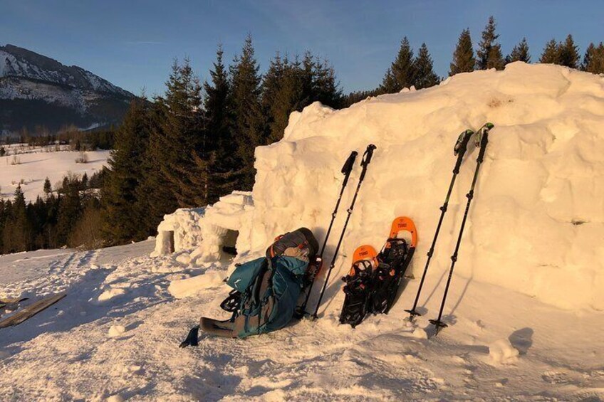 Private snowshoeing tour in Slovakia with Adventoura Slovakia