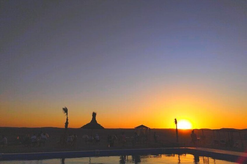 Magical dinner and camel ride on sunset in Desert Marrakech : All inclusive
