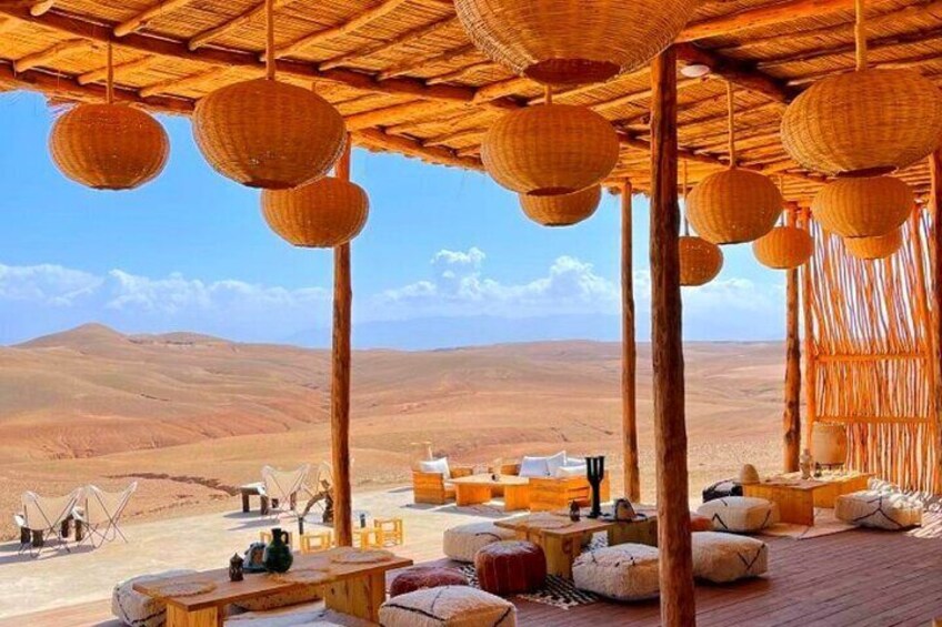 Magical dinner and camel ride on sunset in Desert Marrakech : All inclusive 