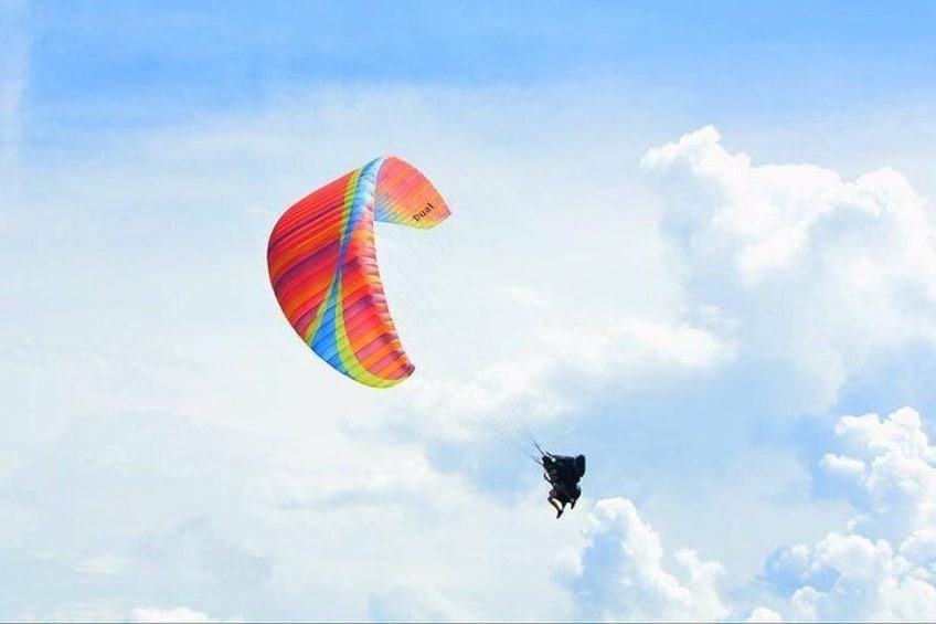 Paragliding flight with instructor in Florianópolis