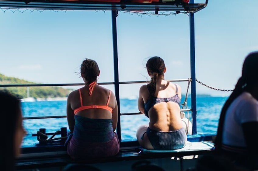 Pleasant voyage during the whole trip on the open type of vessel.