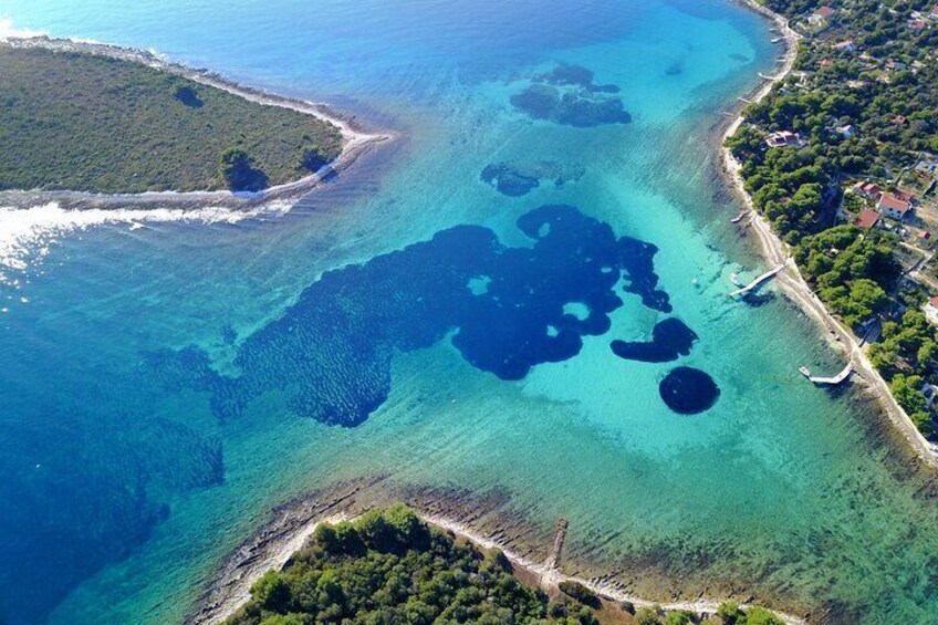 Crystal clear sea all the way...