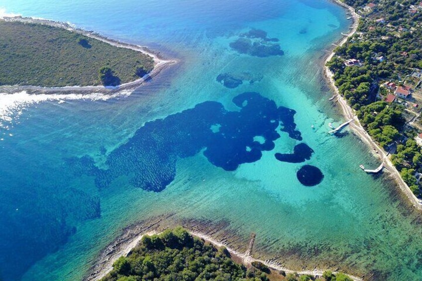Crystal clear sea all the way...