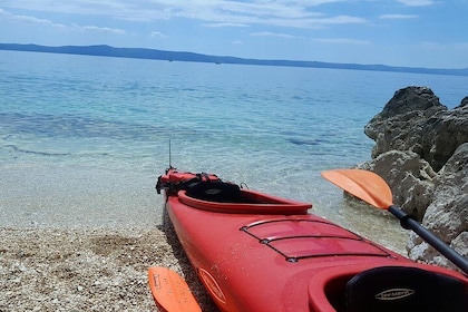 Rent a double kayak for 2 hours