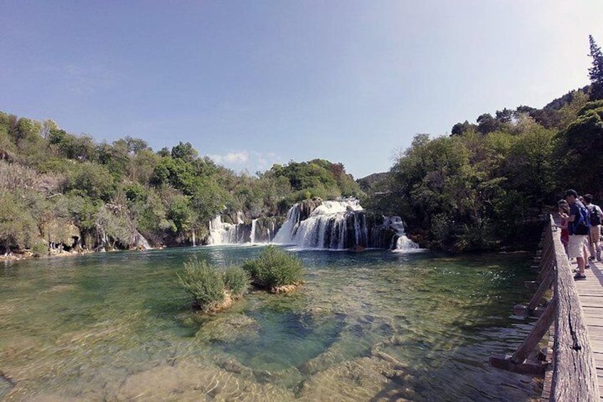 Krka Nationa park by bike