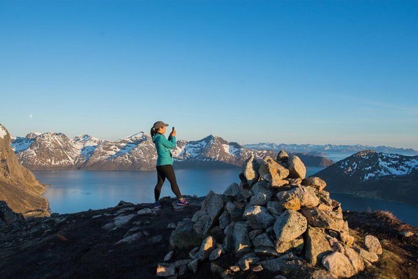 Midnight Sun Hiking Tour from Tromso