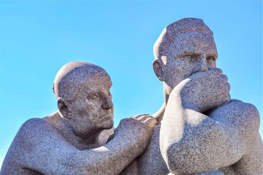 The Ultimate Study of the Human Form at Vigeland's Sculpture Park with a Local