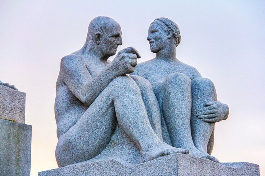 The Ultimate Study of the Human Form at Vigeland's Sculpture Park with a Local