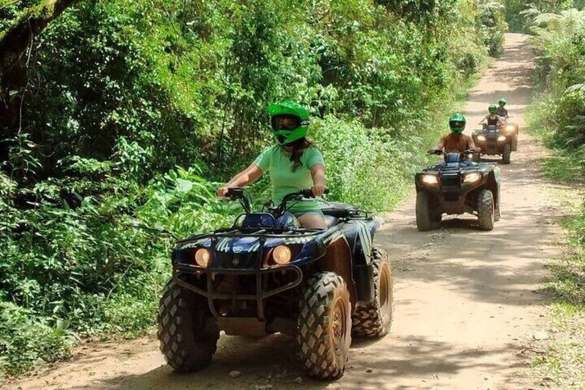 Quadricycle Tour to the Hills with Off Road - 01 person in Quadri