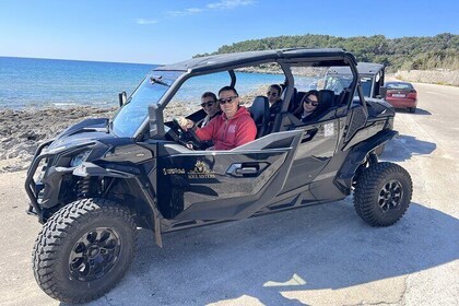 Best of Korcula island winery's by 4X4 Canam buggys