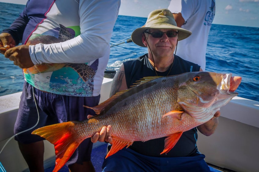 Family-Friendly Deep Sea Fishing Tour in Cancun