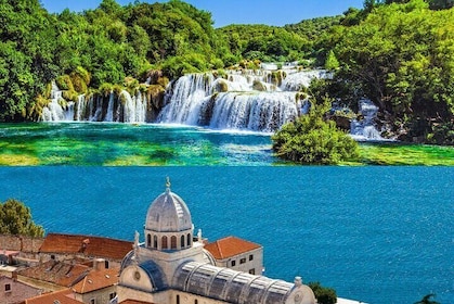 Krka Waterfalls and Sibenik, Private Tour from Sibenik