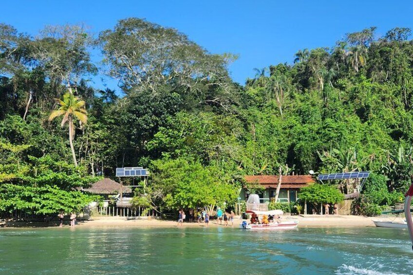 Beach, Cedro Island & Waterfall + Pataxó Village